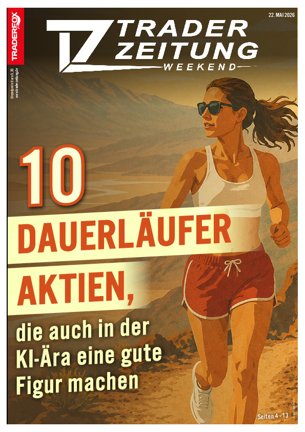 Titelbild der Ausgabe: Die Trader-Zeitung