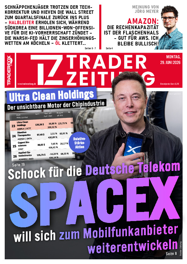 aktuelles Cover der Trader-Zeitung