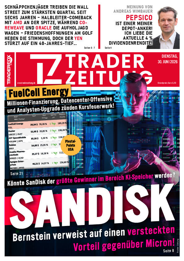 Cover der Trader-Zeitung 118 / 2026 vom 30.06.2026