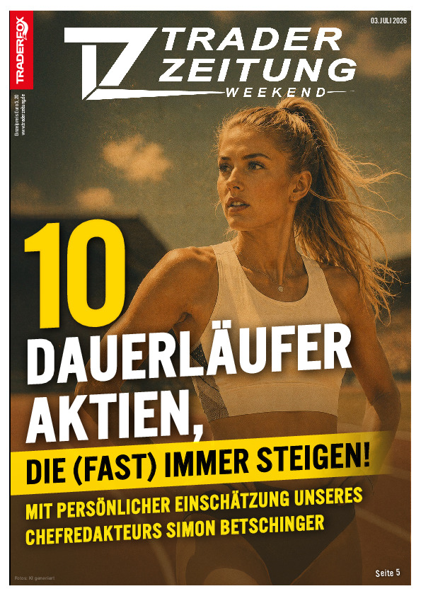 Cover der Trader-Zeitung 121 / 2026 vom 03.07.2026