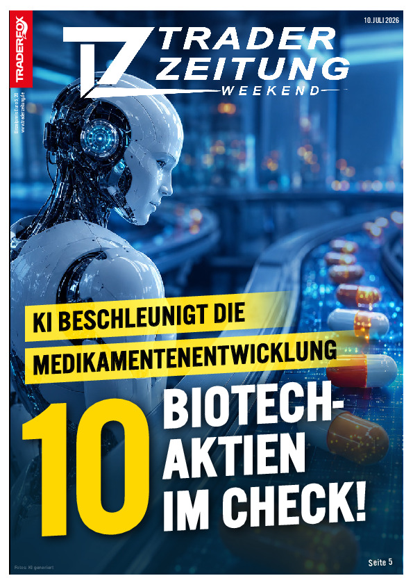 Titelbild der Ausgabe: Die Trader-Zeitung