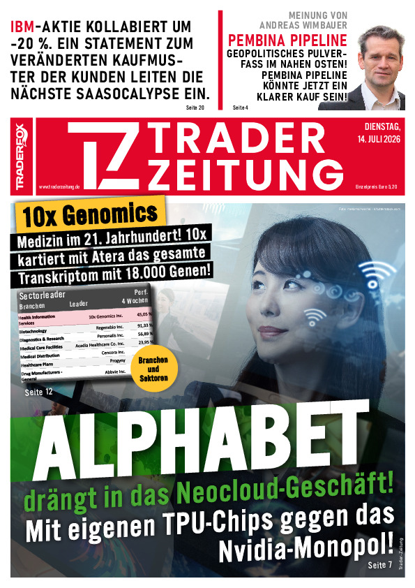 aktuelles Cover der Trader-Zeitung
