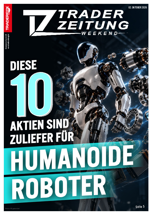 Titelbild der Ausgabe: Die Trader-Zeitung